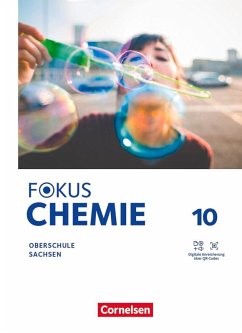 Cover Fokus Chemie 10. Schuljahr - Mittlere Schulformen - Oberschulen Sachsen 2023 - Schulbuch
