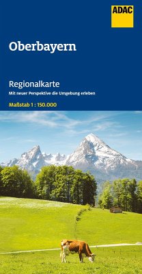 Cover ADAC Regionalkarte 16 Oberbayern 1:150.000