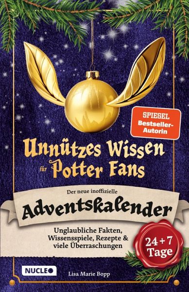 Unnützes Wissen für Potter-Fans - Der neue inoffizielle Adventskalender Unnützes Wissen für Potter-Fans - Der neue inoffizielle Adventskalender