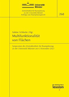 Cover Multifunktionalität von Flächen - Symposium des Zentralinstituts für Raumplanung an der Universität Münster am 6. November 2023