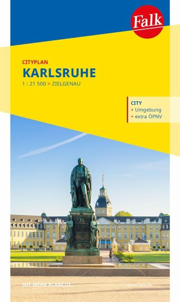 Falk Cityplan Karlsruhe 1:21.500 Falk Cityplan Karlsruhe 1:21.500
