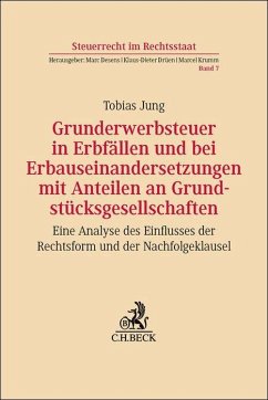 Cover Grunderwerbsteuer in Erbfällen und bei Erbauseinandersetzungen mit Anteilen an Grundstücksgesellschaften