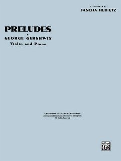 Preludes for violin and piano