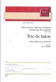Trio de salon für Oboe, Fagott und Klavier Stimmen