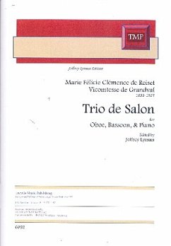 Cover Trio de salon für Oboe, Fagott und Klavier Stimmen