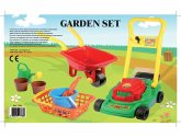Schubkarre mit Gartenset, 8 Teile Schubkarre mit Gartenset, 8 Teile