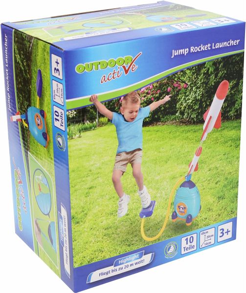 Outdoor active Jump Rocket Launcher, inklusive 5 Raketen Outdoor active Jump Rocket Launcher, inklusive 5 Raketen