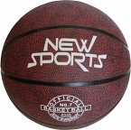 New Sports Basketball schwarz Größe 7, unaufgeblasen