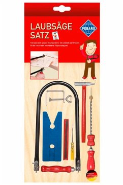 Cover PEBARO 935 - Laubsäge-Set mit Kunststoffbrettchen+Drillbohrer+Werkzeug+Anleitung, Starter Set