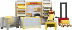 Bruder 62251 DHL Shop mit Handhubstapler Bruder 62251 DHL Shop mit Handhubstapler