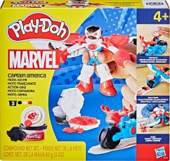 Cover Play Doh Captain America Moto-Slicer