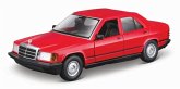 Bburago 1:25 Mercedes 190E '87, rot