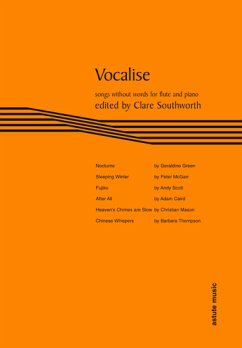 Cover Vocalise for flute and piano