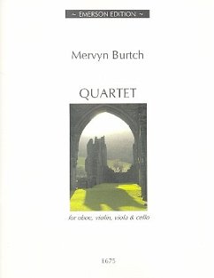 Cover Quartet for oboe, violin, viola and cello score and parts