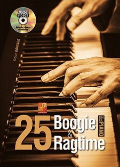 Fabian Domingo, 25 Boogie e Ragtime en el piano Klavier Buch + DVD Fabian Domingo, 25 Boogie e Ragtime en el piano Klavier Buch + DVD