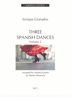 Cover 3 spanish Dances vol.2 for clarinet and piano