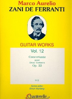 Cover Concertante op.22 pour 2 guitares partition et parties