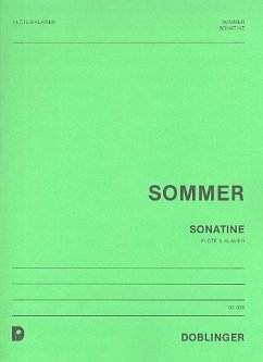 Cover Sonatine für Flöte und Klavier
