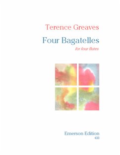 Cover 4 Bagatelles for 4 flutes score+parts