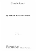 Quatuor de saxophones parties