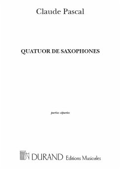 Quatuor de saxophones parties