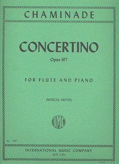 Concertino op.107 for flute and piano Concertino op.107 for flute and piano