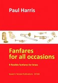 QT166 Fanfares for all Occasions for 3-9 brass instruments score and parts