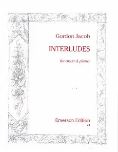Cover Interludes for oboe and piano