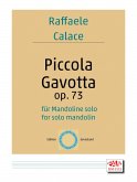 Piccola Gavotta op.73 für Mandoline Piccola Gavotta op.73 für Mandoline