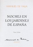 Noches en los jardines de Espana para piano y orchestra partitura