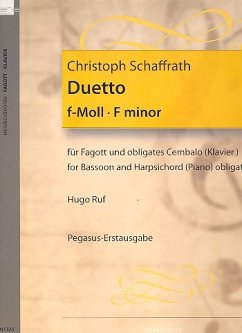 Cover Duett f-Moll für Fagott und obligates Cembalo