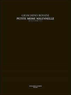 Gioachino Rossini, Petite Messe Solennelle Partitur Gebunden