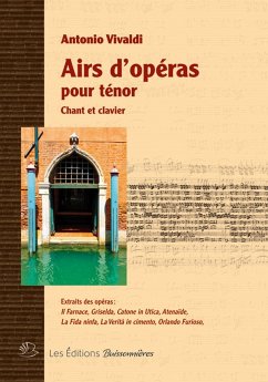 Airs d'opéra pour alto pour chant et clavier partition