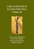 Carl Flesch plus Scales vol.3 for viola