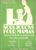 Nous jouons pour maman vol.2 (été) morceaux trčs facile en grosses notes pour violon et violoncelle