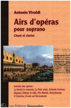 Airs d'opéras pour soprano et clavier