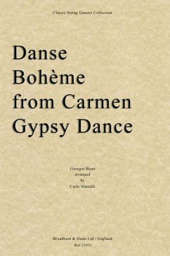 Georges Bizet, Danse Bohčme from Carmen, Gypsy Dance Streichquartett Stimmen-Set