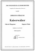 Strauß, Johann (Sohn) Kaiserwalzer op. 437 Akkordeonorchester Partitur