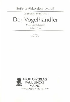 Cover Der Vogelhändler für Akkordeon