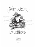 BEETHOVEN NUIT D'AZUR CHANT 2 VX EGALES OU SOPRANO ET BARYTON ET PIANO