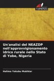 Un'analisi del NEAZDP nell'approvvigionamento idrico rurale nello Stato di Yobe, Nigeria