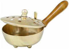 Räucherpfanne mit Holzgriff