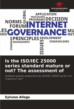 Cover Is the ISO/IEC 25000 series standard mature or not? The assessment of