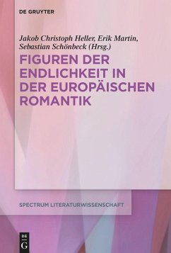 Cover Figuren der Endlichkeit in der Europäischen Romantik