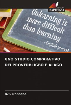 UNO STUDIO COMPARATIVO DEI PROVERBI IGBO E ALAGO - Dansoho, B.T.