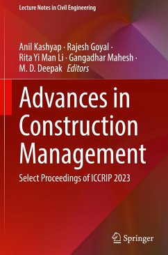 Cover Advances in Construction Management
