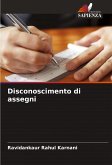 Disconoscimento di assegni