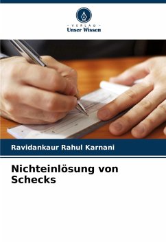 Nichteinlösung von Schecks - Karnani, Ravidankaur Rahul Nichteinlösung von Schecks - Karnani, Ravidankaur Rahul