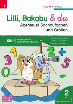 Cover Lilli, Bakabu & du - Abenteuer Sachaufgaben und Größen 2