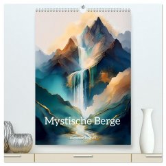 Mystische Berge (hochwertiger Premium Wandkalender 2025 DIN A2 hoch), Kunstdruck in Hochglanz